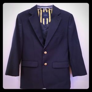 Boy's Nautica Blue Blazer